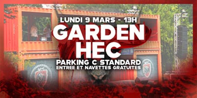 Bannière facebook Garden Party St Toré HEC